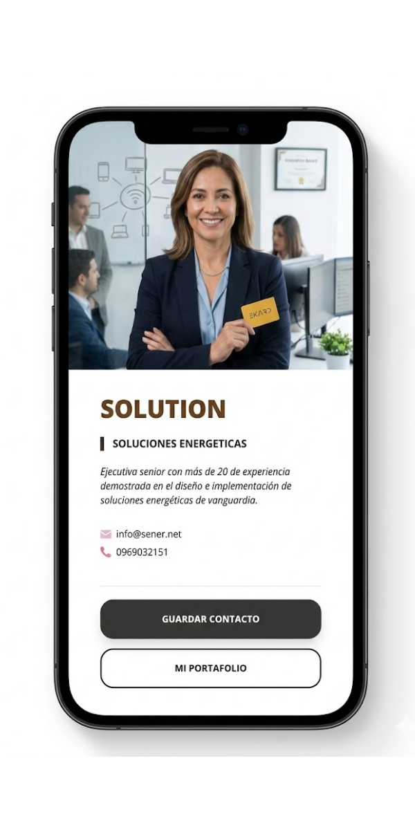 Preview tarjeta digital Ekard
